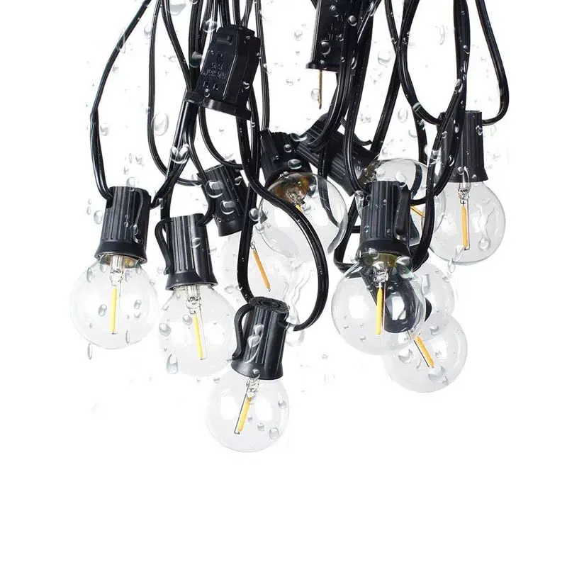 Водонепроницаемый наружный светодиодный светильник 10 м G40 лампа струнный можно