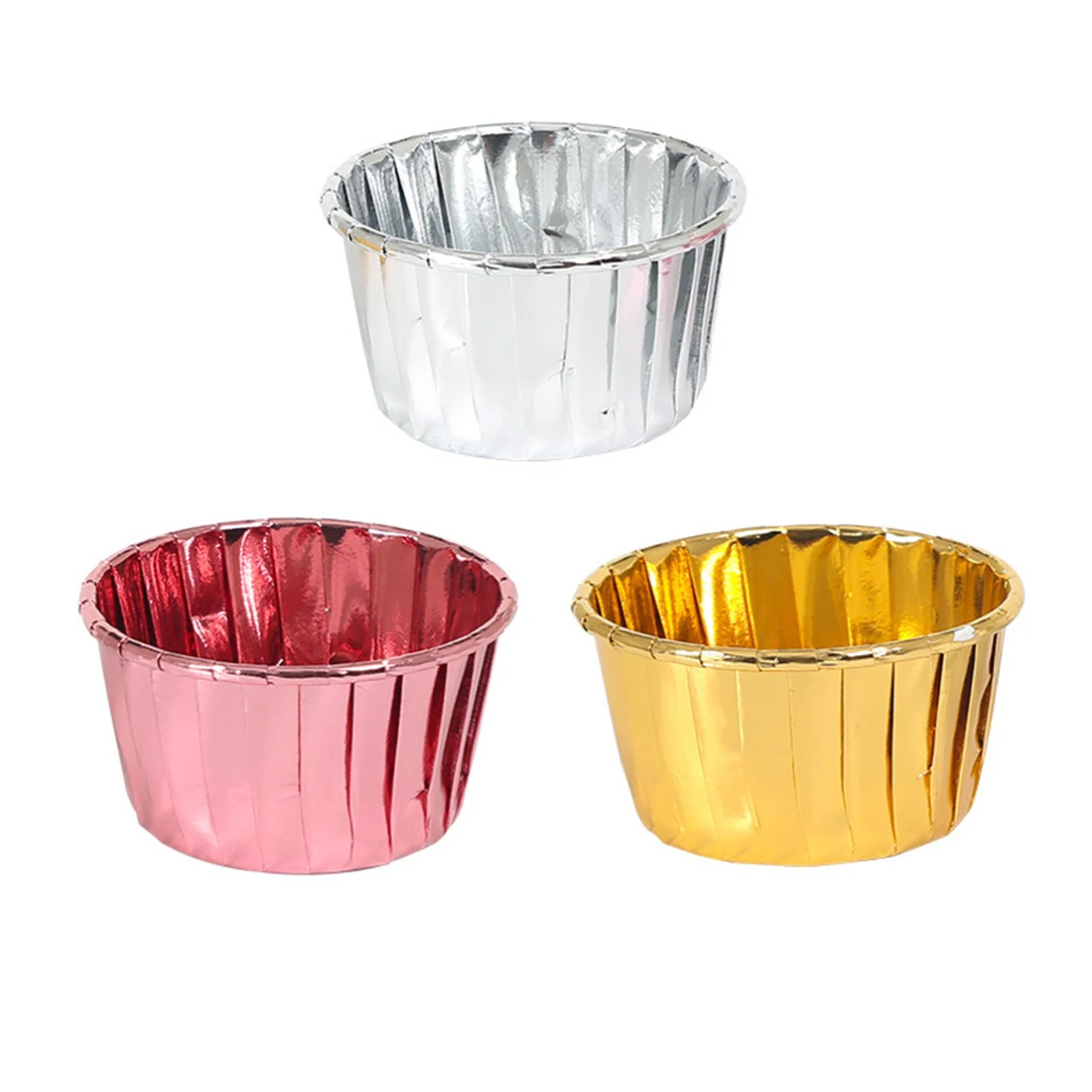 50 шт фольги кекс обертка бумага лайнеры бумажный