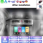 Автомагнитола для MercedesBenz W203, W209, W219, W169, A160, C180, C200, C230, C240, CLK200, CLK22, Android, Wi-Fi, 2DIN, с радио, стереокамерой