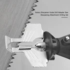 Набор для заточки бензопилы, электрическая шлифовальная машина, набор приспособлений для полировки, аксессуары, головка адаптера