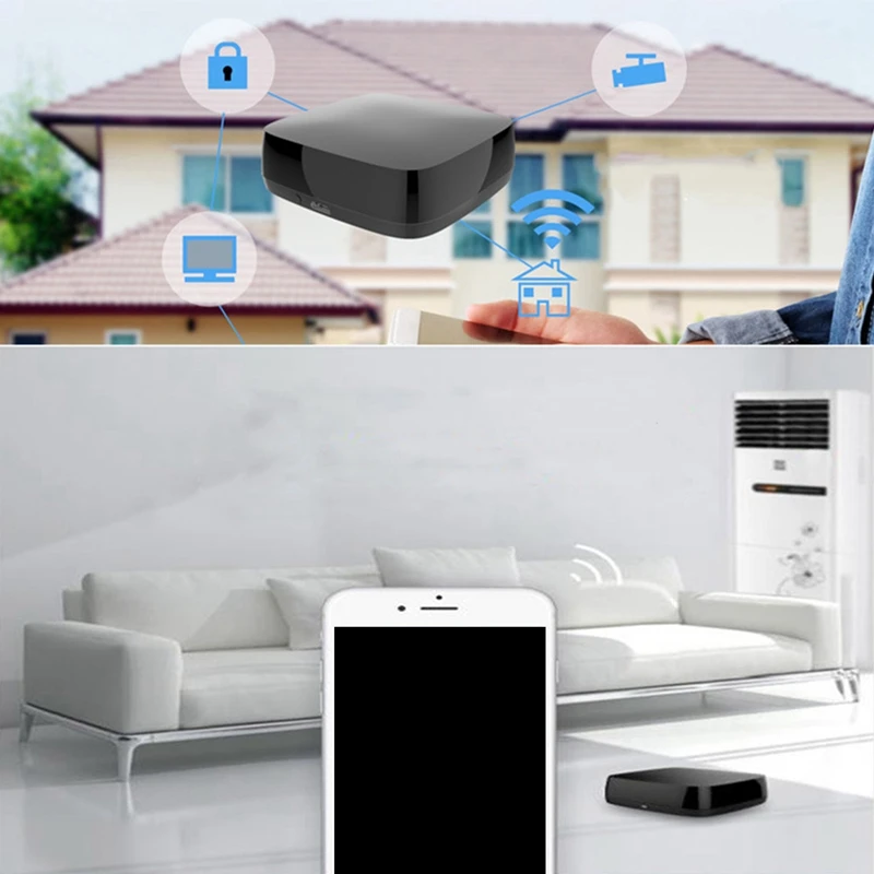 Универсальный пульт ДУ Tuya IR Bridge для вентилятора кондиционера ТВ Google Home Alexa Echo |