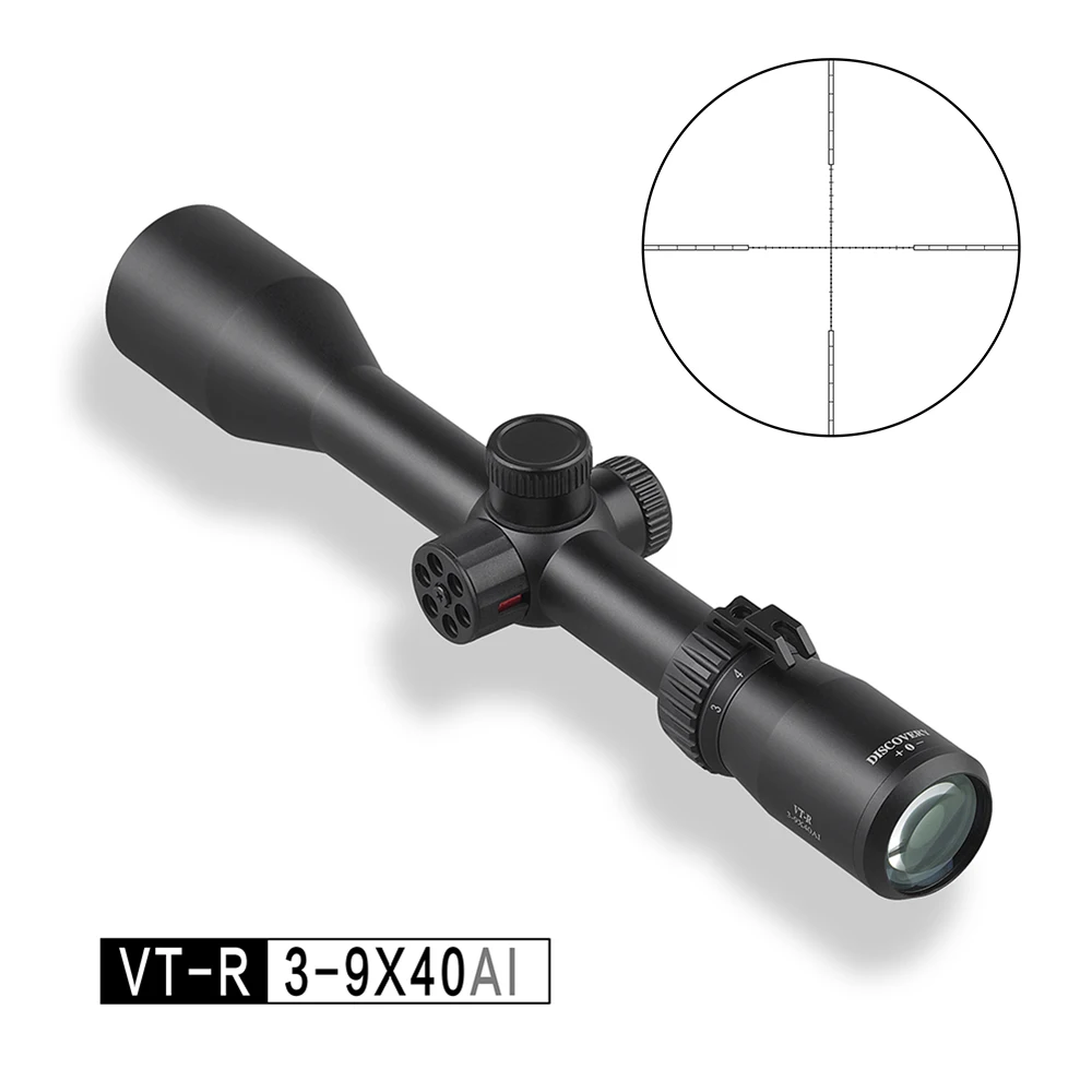 Discovery VT-R 3-9X40AI Hunting Scopes Airgun Rifle Outdoor Reticle Sight Scope With Free Scope Mount