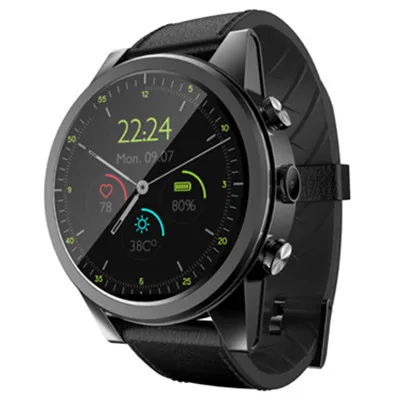 Классные! X360 Смарт-часы Android 7,1 LTE 4g Sim wifi 1,6 дюймов 2MP камера gps Частота сердечных сокращений IP67 водонепроницаемые Смарт-часы для мужчин и женщин - Цвет: black