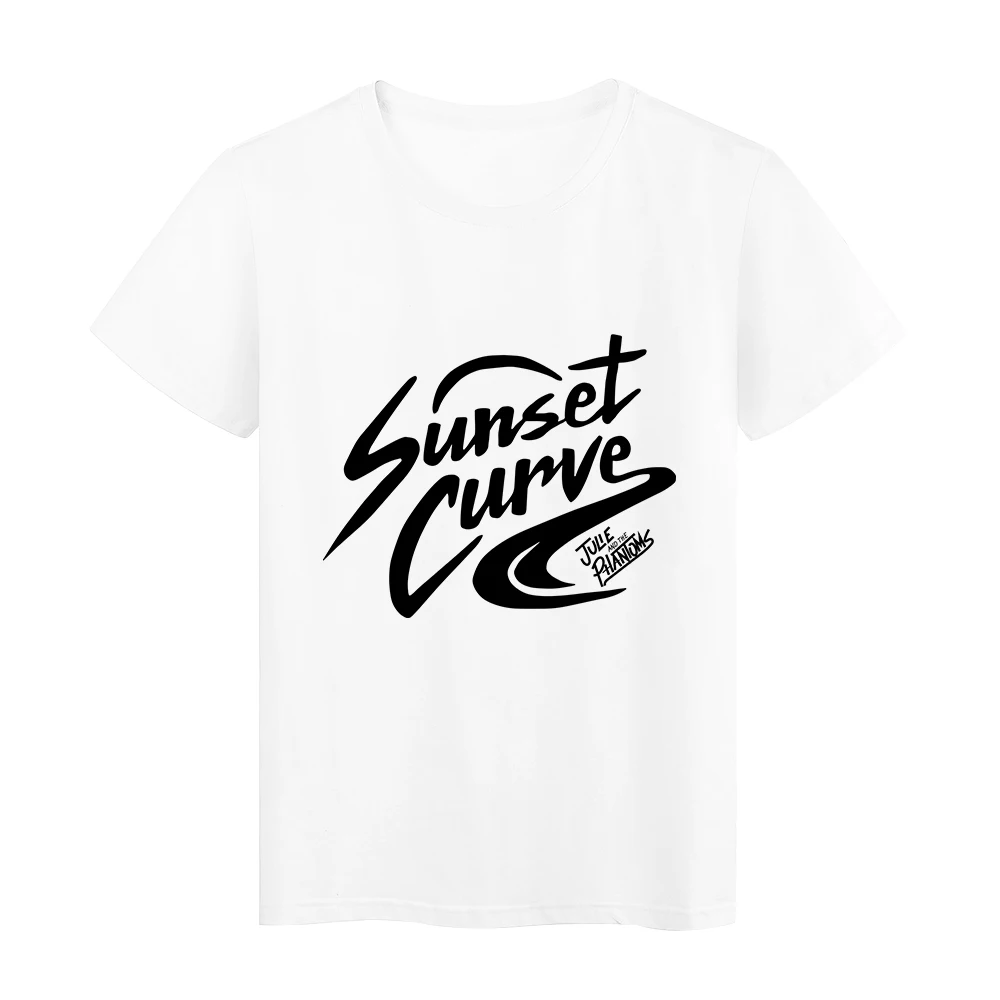 

2021 Versatile Women T Shirts Streetwear Harajuku American Julie and The Phantoms Short Sleeve Funny Hip Hop Aesthetic Clothes