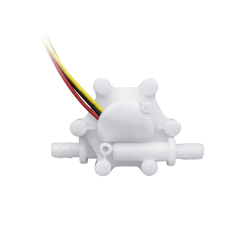 Пластиковый цифровой измеритель расхода воды POM FDA 6 мм с холла нагрузка 0 3-л/мин |