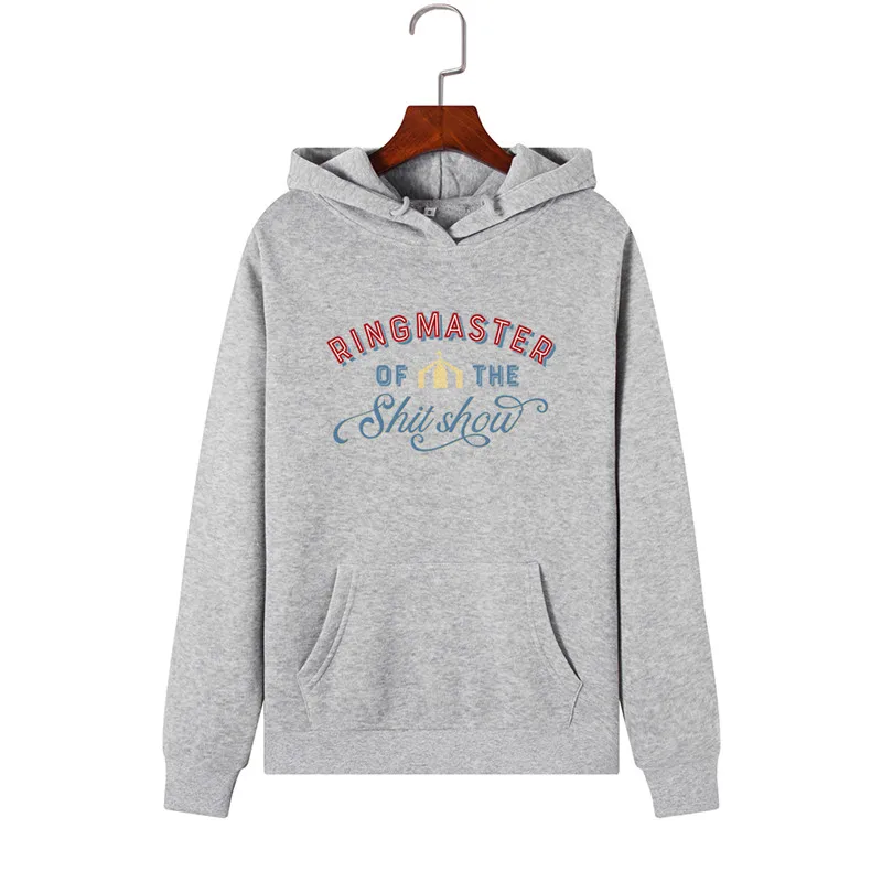 Модные толстовки с надписью Женская толстовка капюшоном пуловер одежда длинным