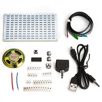 led colorfule music spectrum display electronic diy training welding assembly parts