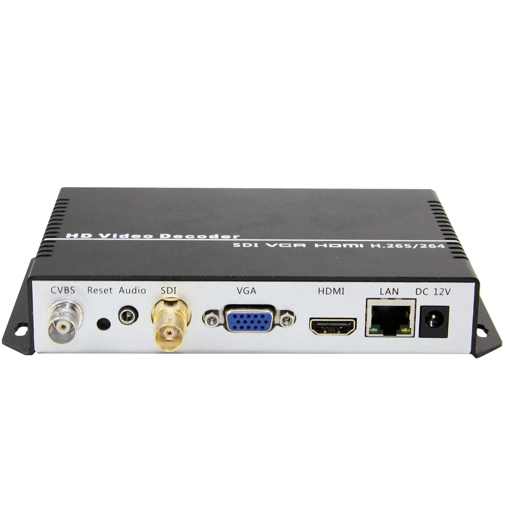 4K H.265 H.264 SDI HDMI VGA CVBS декодер HD видео аудио IP потоковый IP декодер для камеры для декодирования HTTP RTSP RTMP UDP HLS