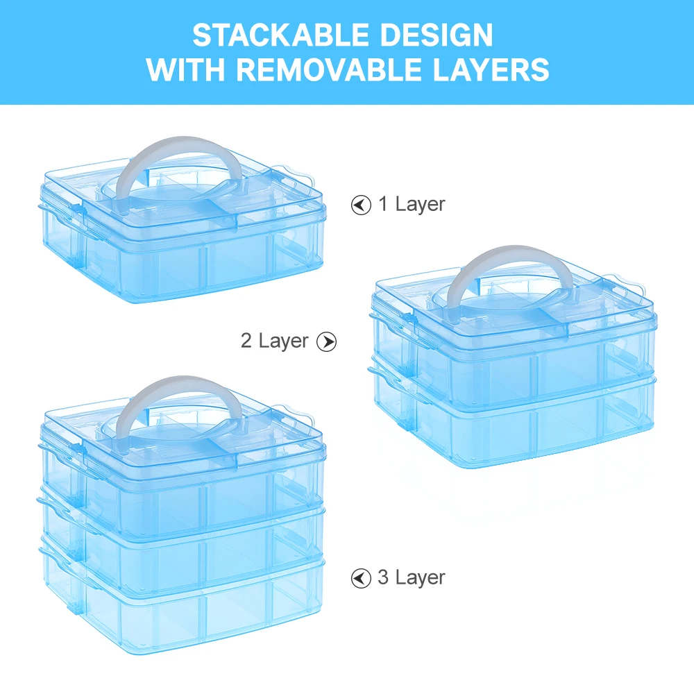 3 слоя рыболовные снасти коробка приманка крючок Вертлюг аксессуары для хранения