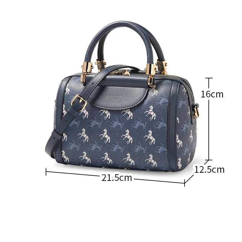 

Bag Women 2021 New Fashion Retro Pillow Bag Old Pattern Portable Diagonal Bag High Quality Women Purse and Handbags Sac A Main