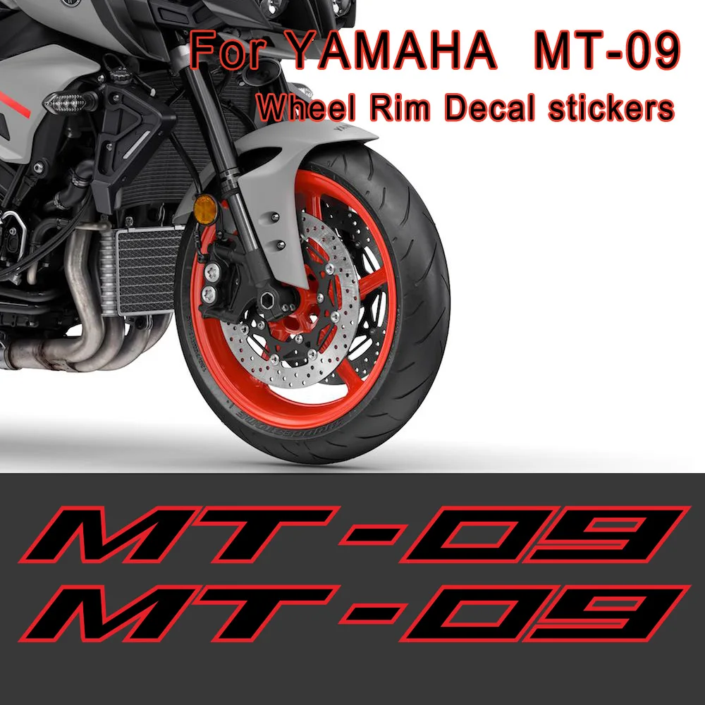 

MT 09 Motorcycle Sticker Decal Stripes Wheel Rim For YAMAHA MT-09 MT09 09 Helmet Tank Body Shell