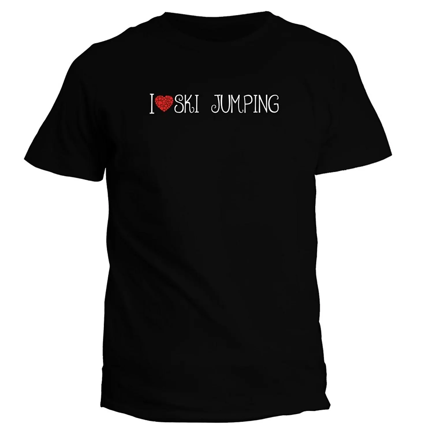 

Idakoos I Love Skies Jumping Cool Style - Sportser - T-Shirt Men'S T-Shirts Summer Style Fashion Swag Men T Shirtsess