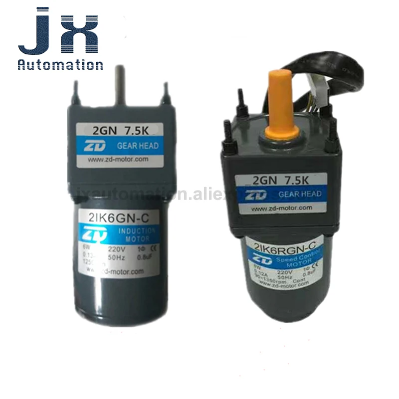 Индукционный двигатель переменного тока ZD 6 Вт 220 В 2IK6GN-C скоростной 2IK6RGN-C с