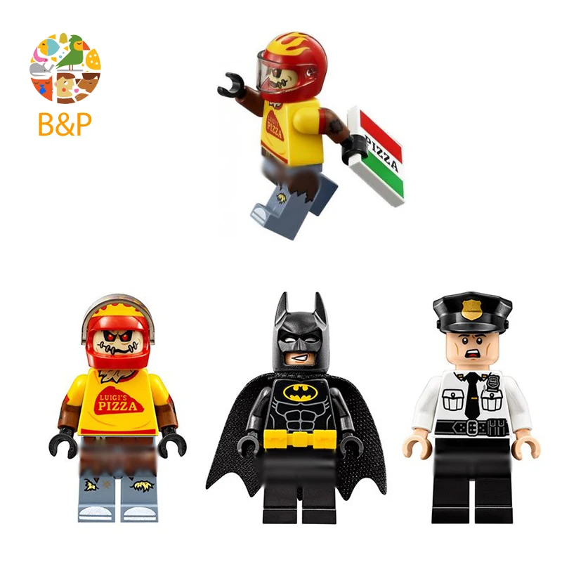 70910 204 шт. Бэтмен фильм серии пугало пиццы доставка автомобиль набор s кирпичи