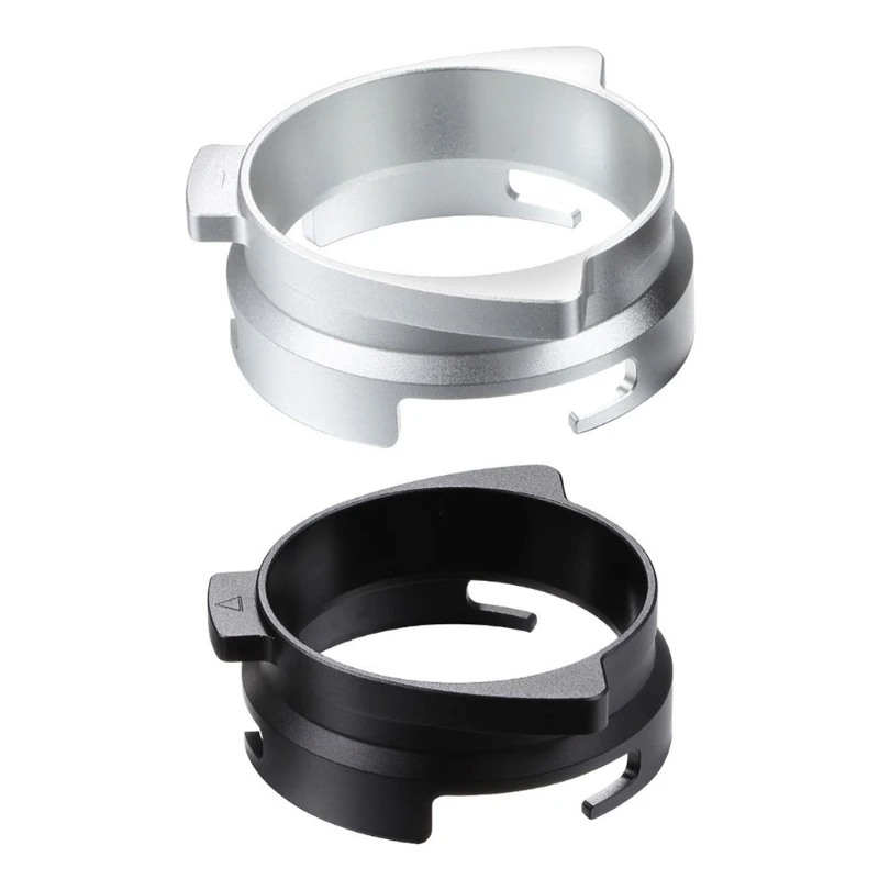 

54mm Espresso Dosing Funnel Aluminum Alloy Universal Coffee Powder Receiving Dosing Ring Coffee Machine Accessories