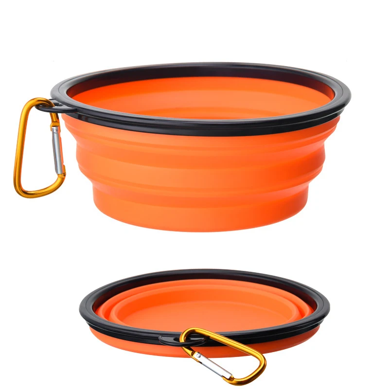 8 цветов собачья миска чаша экологичный силиконовый домашними животными котом