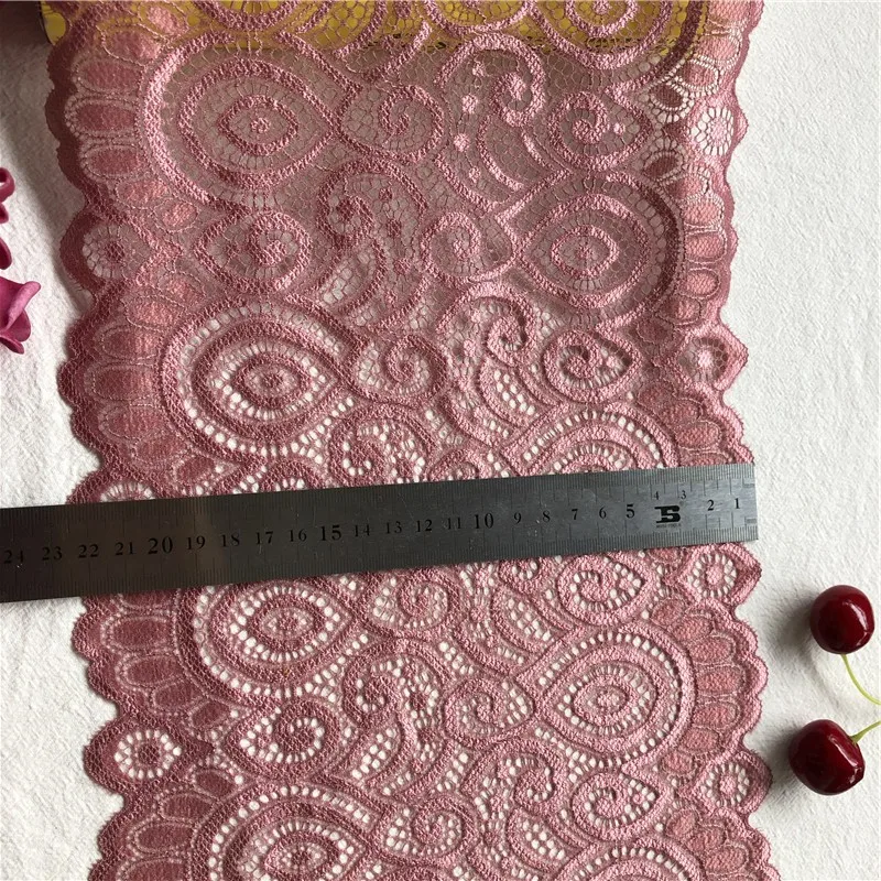 22m E1227-1 width floral lace trimming handmade lingerie dress clothing material diy apparel sewing &amp fabric ribbons | Дом и сад