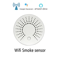 wifi wireless smoke detector and carbon monoxide detector gas leak fire alarm sensor home security protection smart smoke alarm