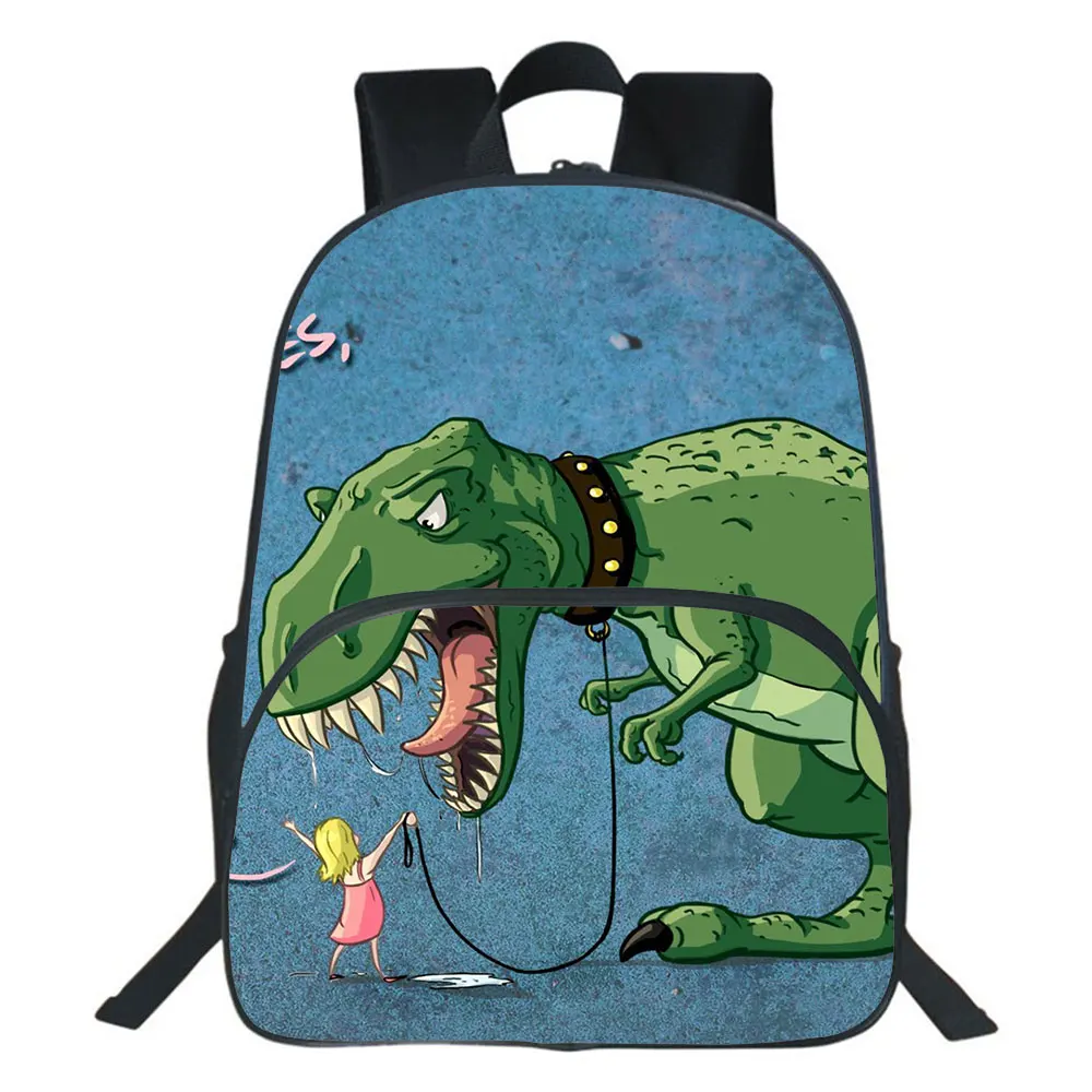 

Школьный ранец с динозавром, Детский рюкзак с 3D рисунком из мультфильмов, сумка для хранения, дорожные сумки, детский рюкзак