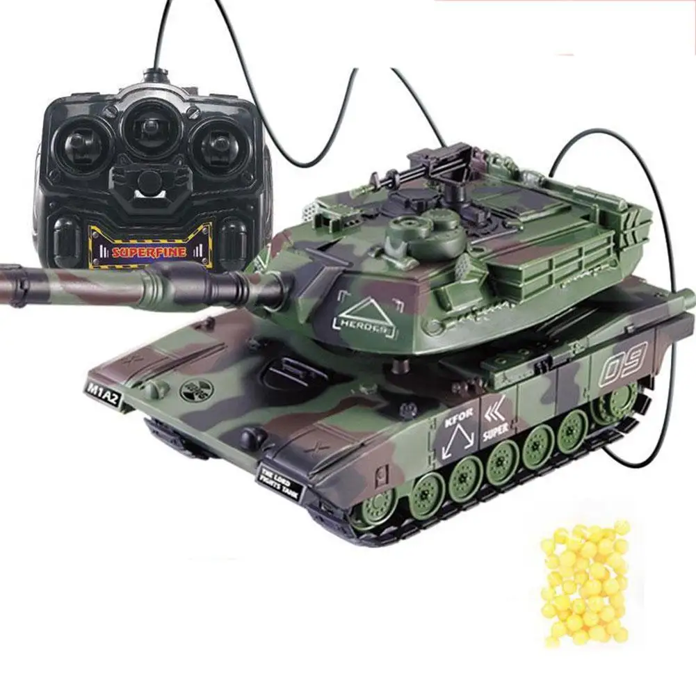 Боевой танк 1/32 тяжелая большая интерактивная игрушка с дистанционным