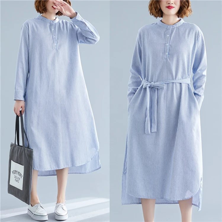 

2020 New Brand Spring Maternity Dress Woman Striped Large Size Dresses Pregnant Woman Dress MD-02057