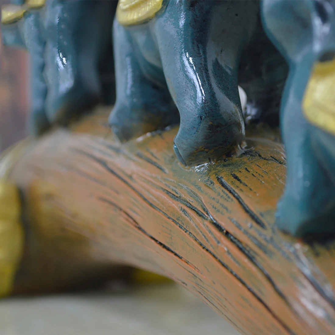 

3 Little Elephants Resin Statues Nordic Style Decorations Cute Lucky Animals Living Room Home Office Wedding Gift Decor Accessor