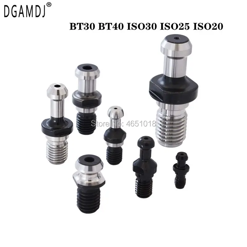 Высокая твердость BT30 BT40 ISO30 ISO25 ISO20 тянуть гвоздь 45 градусов 60 фиксированная ручка