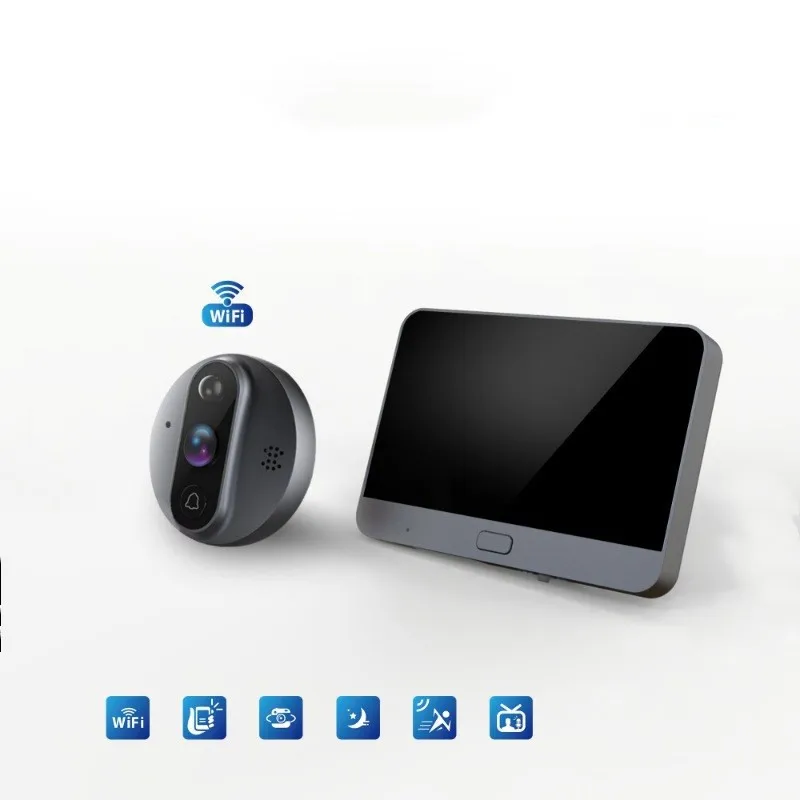 Умный видеодомофон Tuya с Wi Fi и управлением через приложение|Дверной звонок| |