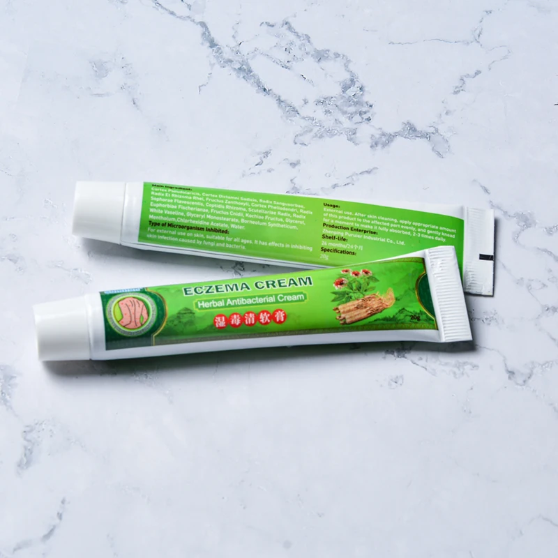 

7pcs Skin Eczema Ointment Chinese Herbs Antibacterial Cream For Dermatitis Pruritus Psoriasis Professional Medical Plaster D2615