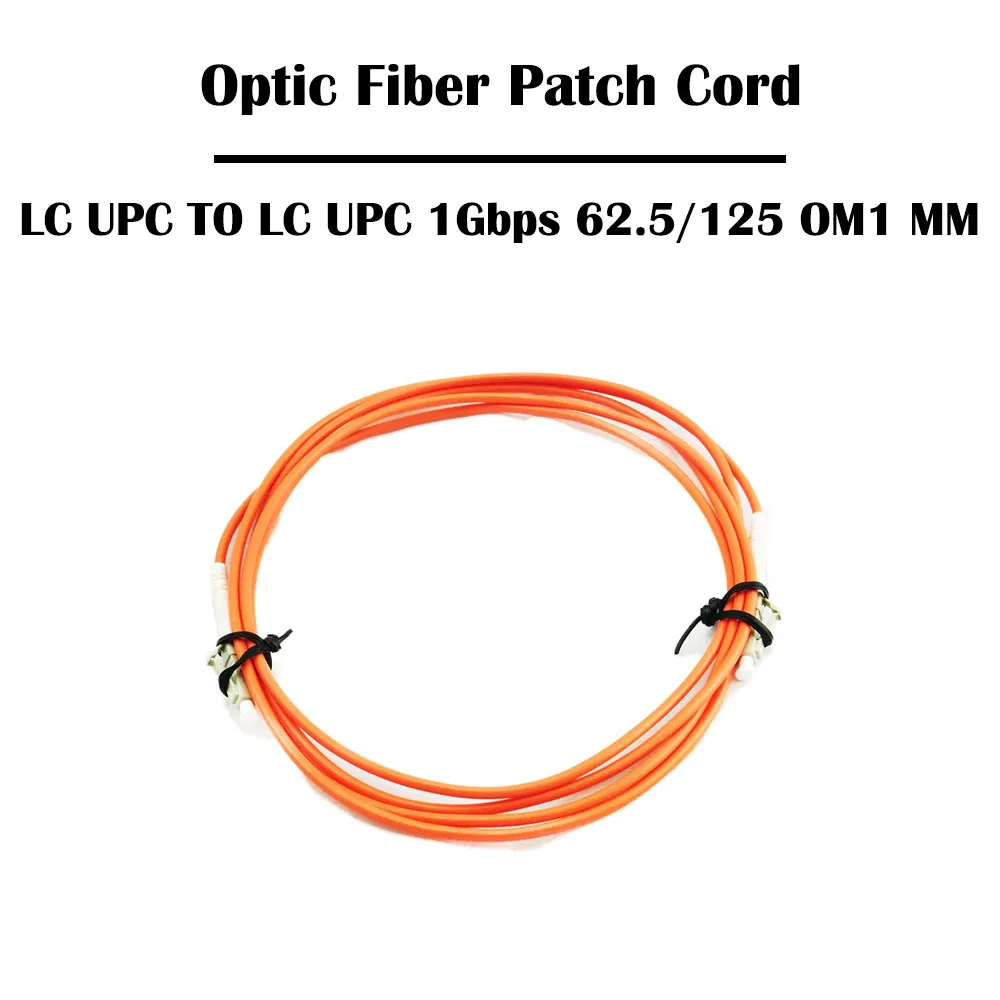 5 шт. 2 0 м LC к UPC/APC SM одиночный режим мм 50/125 мультирежим 1 Гбит/с OM2 Simplex 3 мм|fiber patch cord|lc