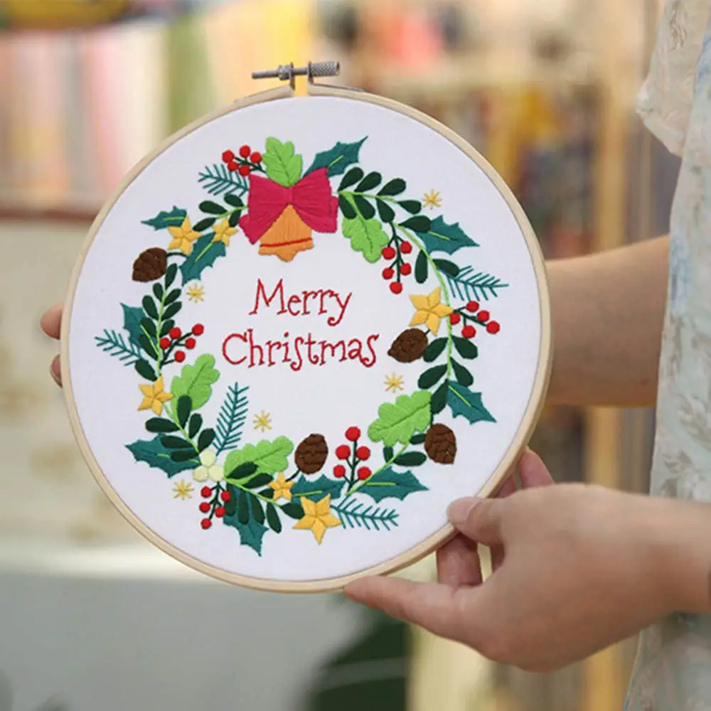 Набор игл для вышивки крестиком ручной работы с цветами | Дом и сад