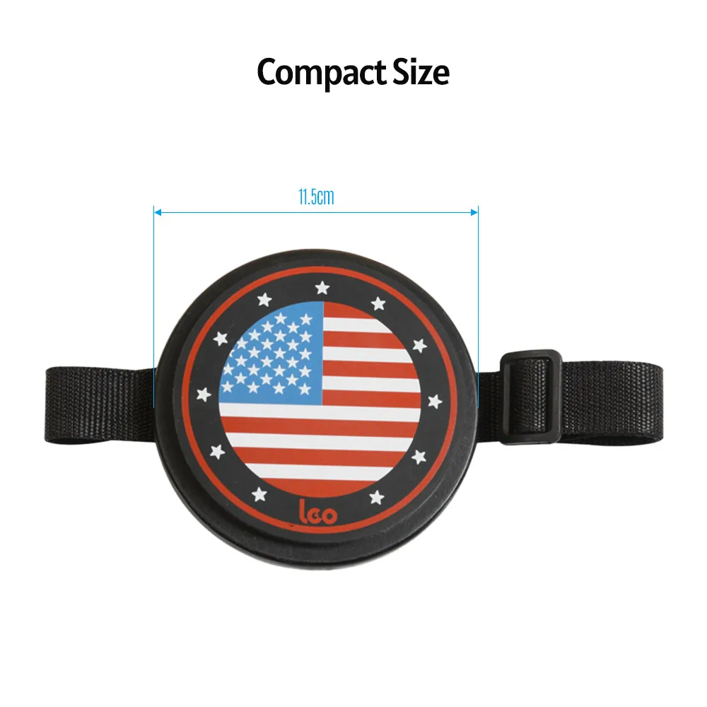 Бесшумный барабан Портативный 4 дюймовый клен немой Тренировочный Коврик с