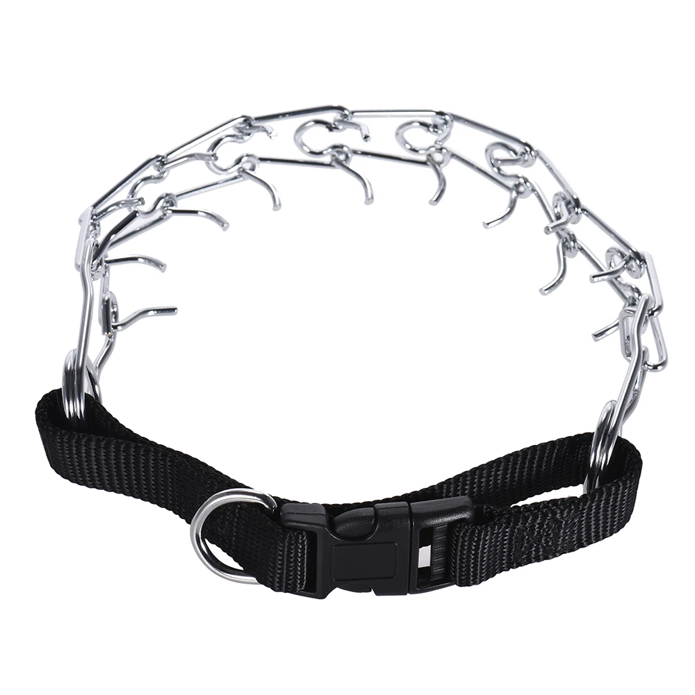 Персональный ошейник из нержавеющей стали для большой собаки тренировка