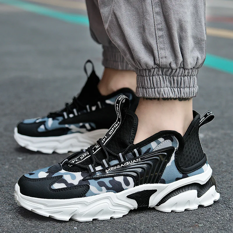 

Men Athletic Shoes Sneakers Casual Shoes For Sports Breathable Sneaker Sport Men's Black Fashion Man Fashionable