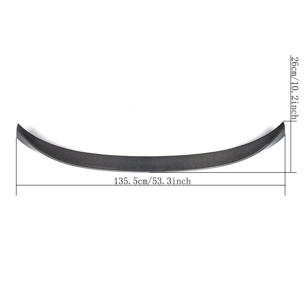 Автомобильный спойлер для заднего крыла из углеродного волокна BMW X6 F16 2015 2016 2017 |