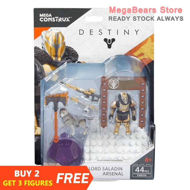 Строительные блоки Мега блокс судьба FMK06 лорд Саладин строительные игрушки |