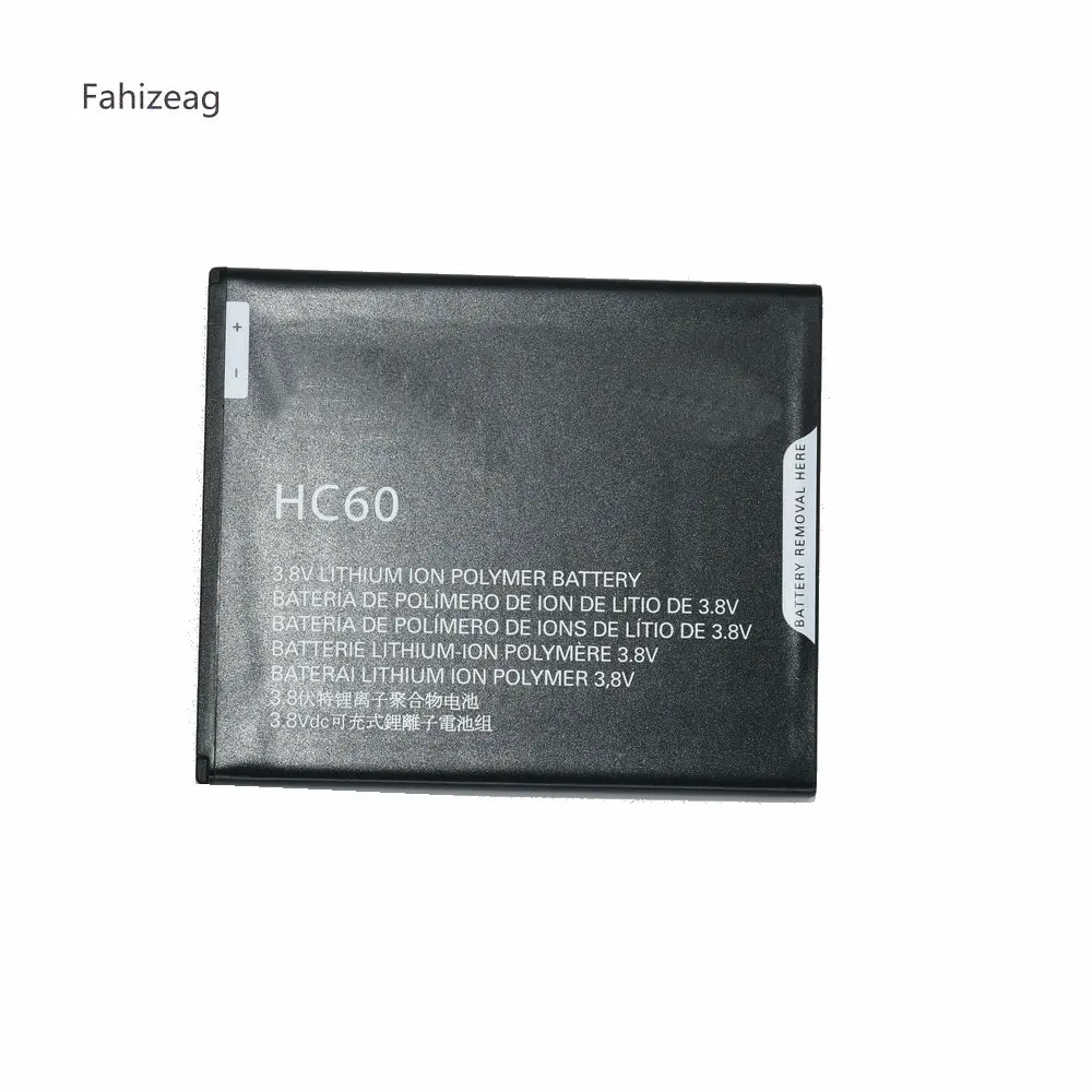 Сменный аккумулятор для телефона Fahizeag HC60 HC 60 4000 мАч Moto C Plus Dual SIM XT1723 XT1724 XT1725