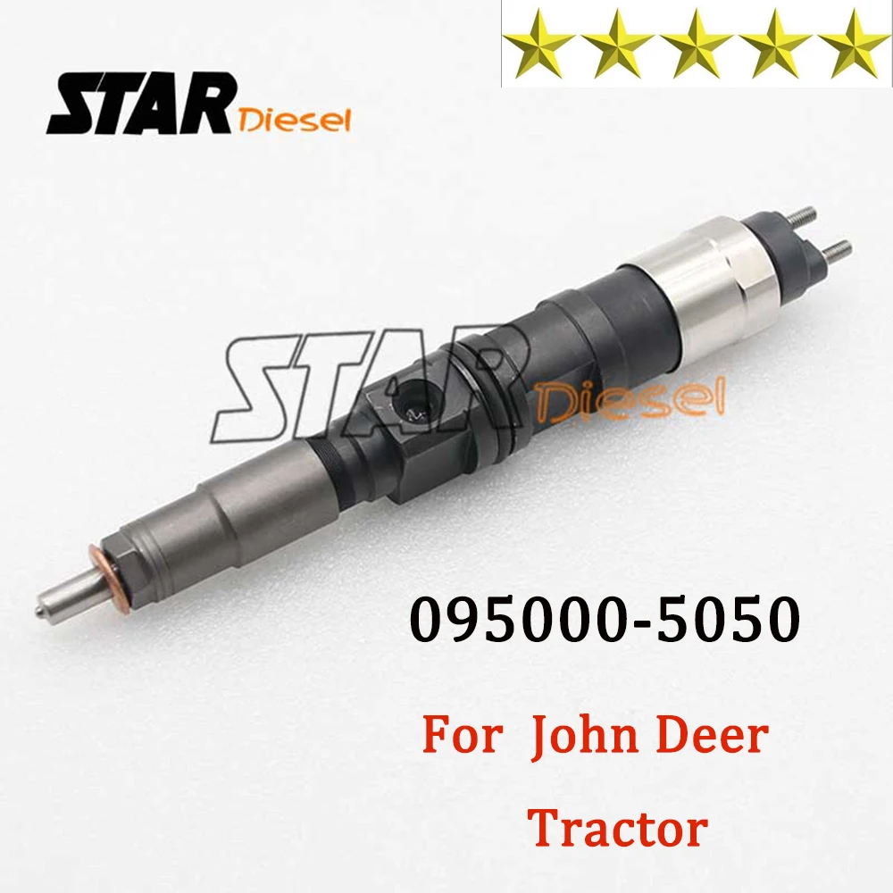 

STAR Diesel Common Rail Fuel Injector 095000-505# 095000-5050 RE507860 RE516540 RE519730 SE501924 For John Deere Tractor