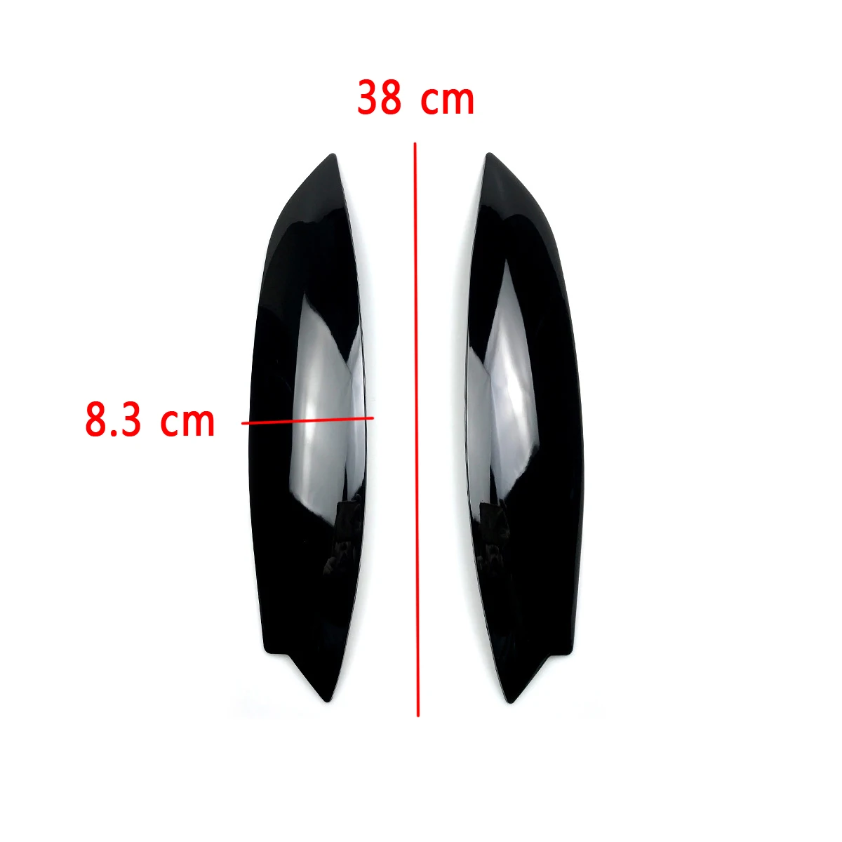 Пара хромированных накладок на передние фары для Volkswagen GOLF 5 MK5 GTI R 2005 2006 2007