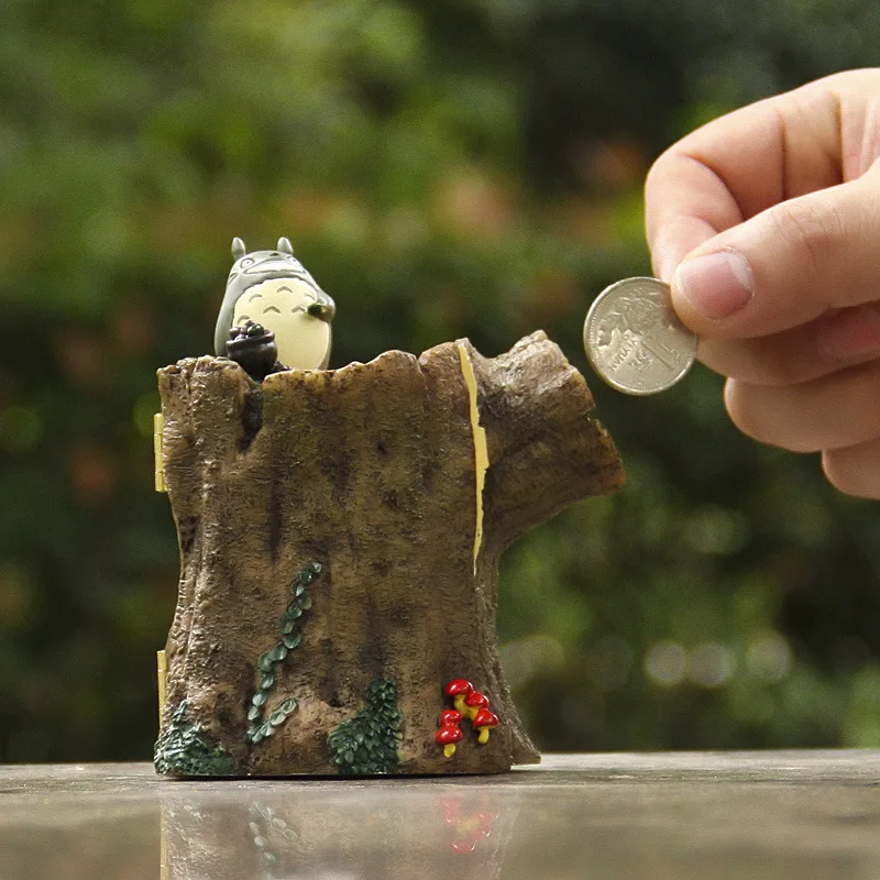 

Хаяо Миядзаки Тоторо пень резиновый фрукт Джейсон Кот Jizhen полимерная версия креативная Копилка-Копилка фигурка игрушка для детей новые под...