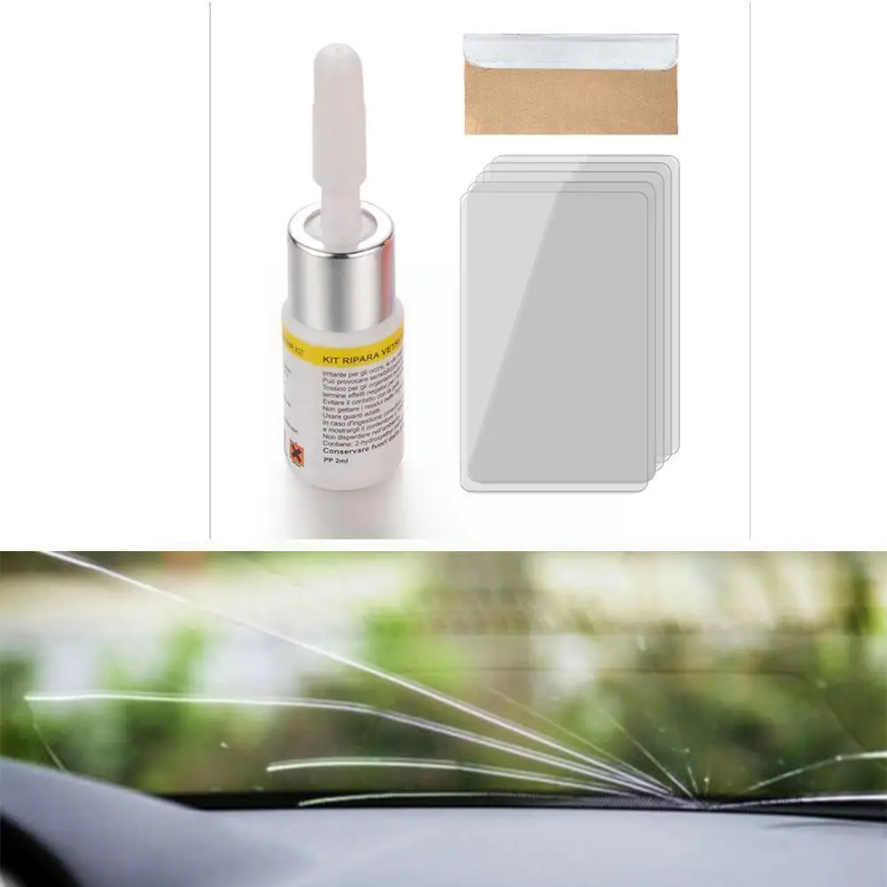 

Car Windshield Repair Agent Kit Windscreen Scratch Car Diy-tools Accessories Glass Restore Wash Maintenance Car Scratch Cra D9P8