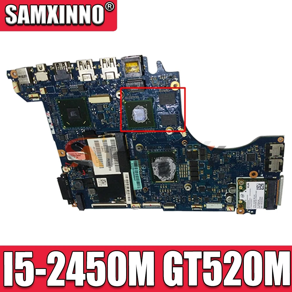 

Материнская плата Akemy для ноутбука Dell XPS 14Z L412Z, CN-01GY8V 01GY8V PLW00 LA-7451P CPU GT520M 1GB