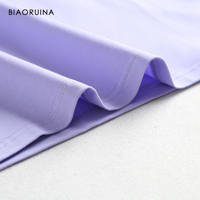 

BIAORUINA Women's Letter Insect Printed Casual Cotton Summer Funny T-shirt Female Round Collar Everyday Tees Tops Short Sleeve