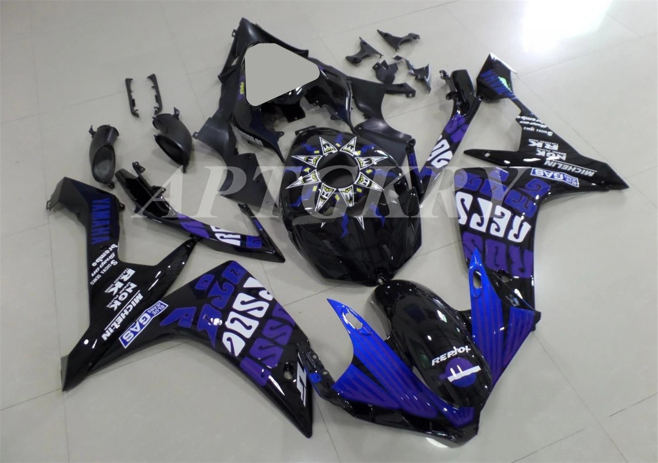 

Новый комплект обтекателей для мотоцикла из АБС-пластика, подходит для YAMAHA YZF R1 2007 2008 YZF-R1 YZF 1000R, кузов под заказ, Repsol