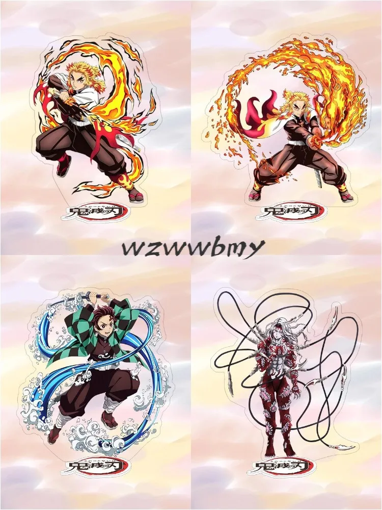 

Anime Demon Slayer Kimetsu No Yaiba Action Figures Acrylic Stand Model Decation Rengoku Kyoujurou Tanjirou Kamado Toys