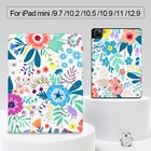 Чехол MTT для планшета iPad Pro 12,9 5-го поколения с держателем для стилуса 2021 для iPad Air 4 10,9 Pro 11 10,5 Air 2, умный флип-чехол