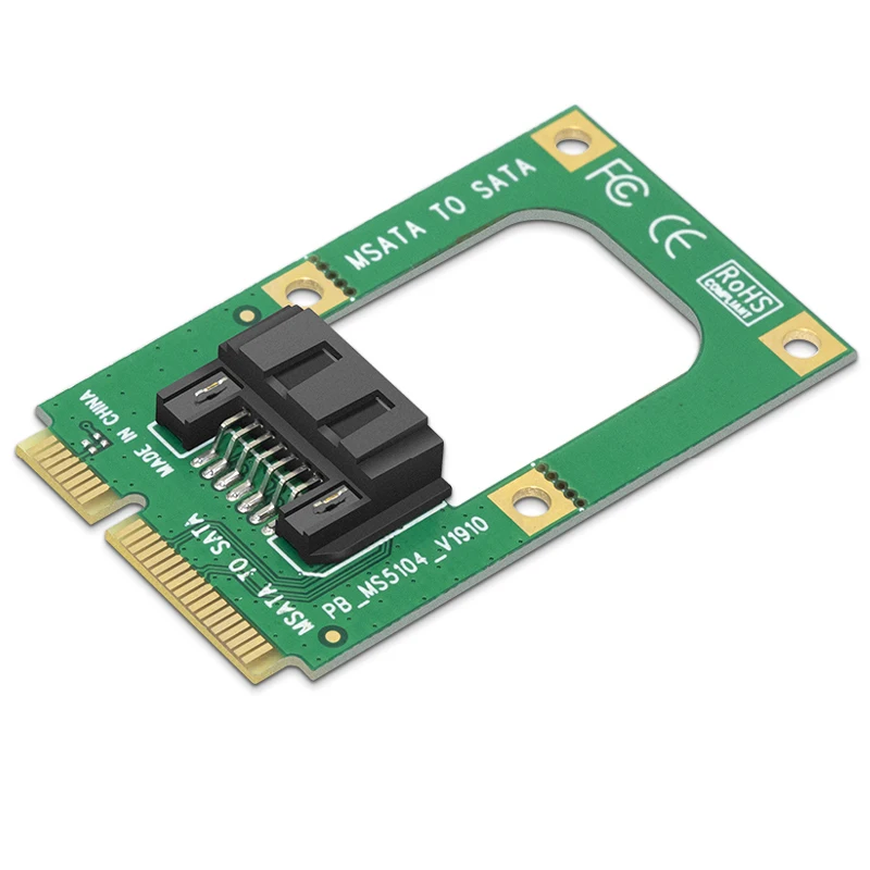 msata sata конвертер карты мини sata 7 pin ра