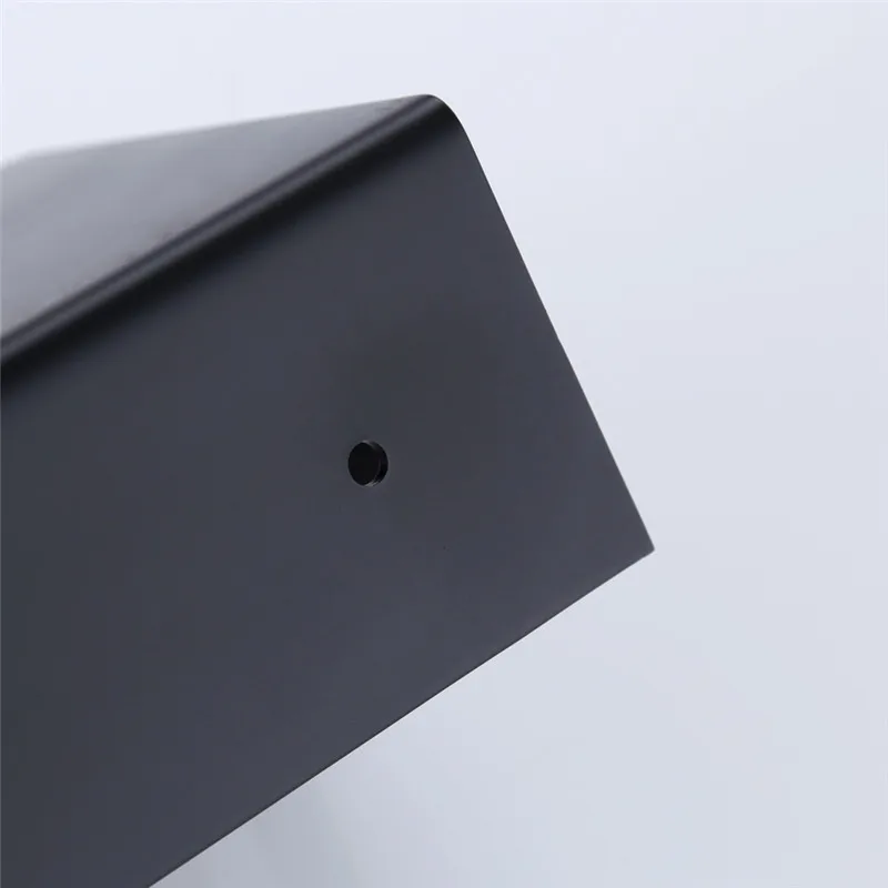 

Bathroom Corner Shelf 304 Stainless Steel Shower Rack Square Bath Holder Wall Mount Nail Punched Black/Nickel Storage Organizer