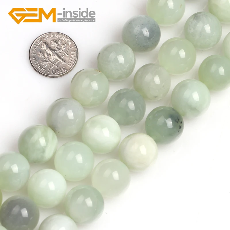 

Round Hua Show Jades Gem stone Loose Beads For Jewelry Making Bead Strand 15" DIY Bracelet Necklace Wholesale 2mm-14mm New