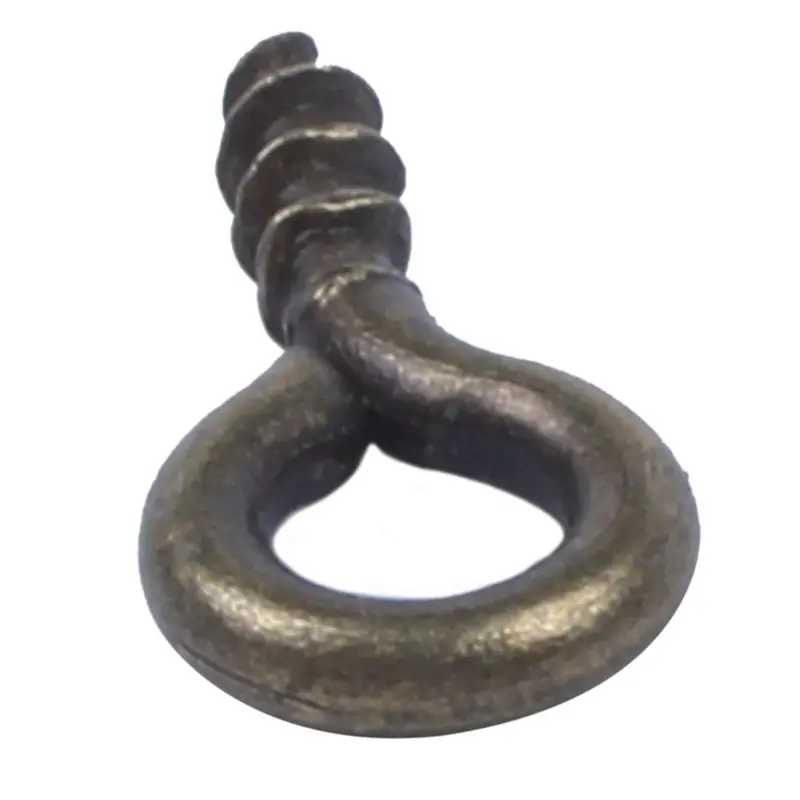 100 шт крошечные винтовые шпильки для глаз петля с резьбой Peg Tail 8x3 5 мм ювелирных